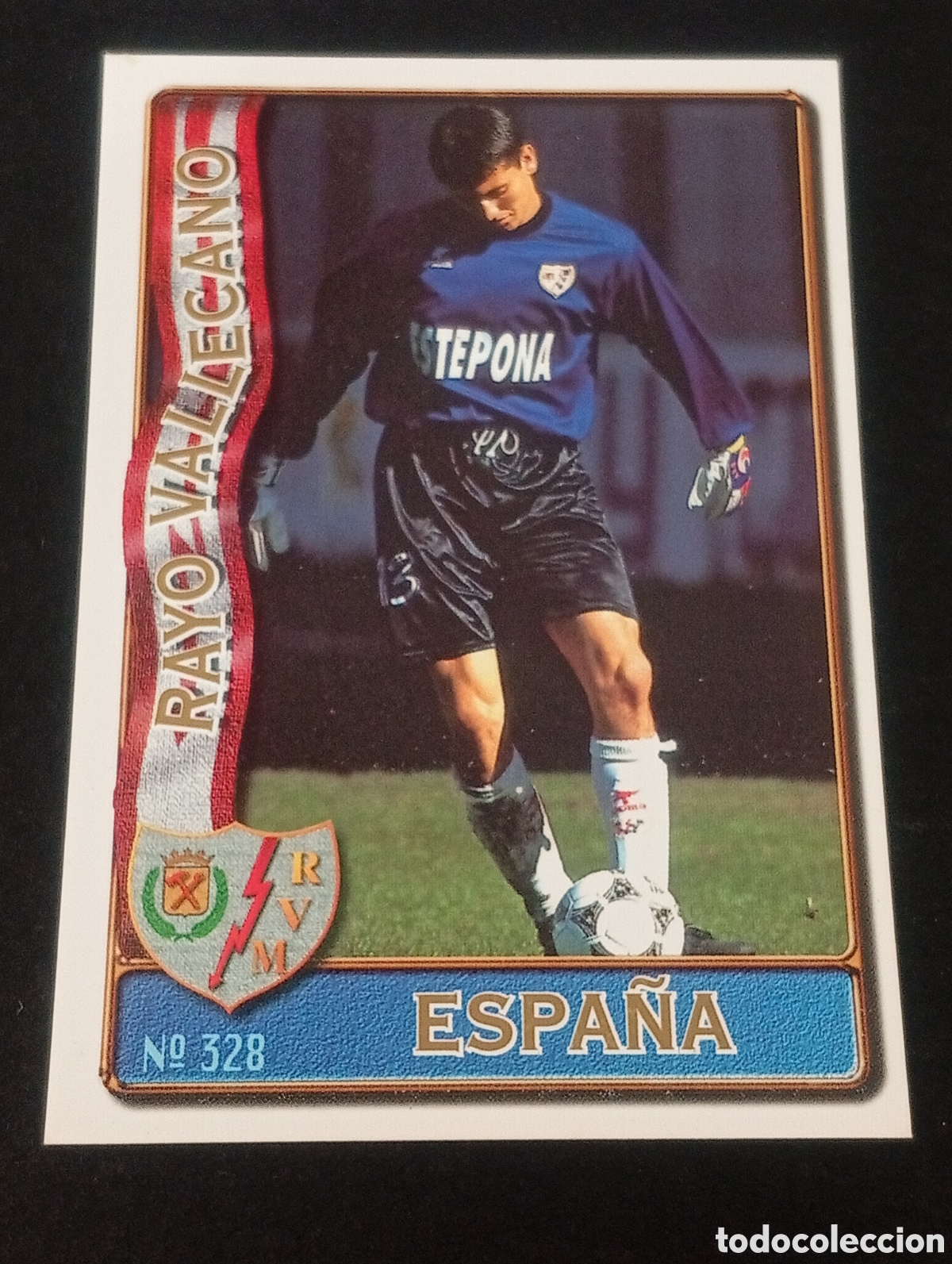 Cromos de Futebol: 328 ESPA&Ntilde;A RAYO VALLECANO MUNDICROMO 1996 1997 97 CROMOS PANINI MEGACRACKS TOPPS MATCH