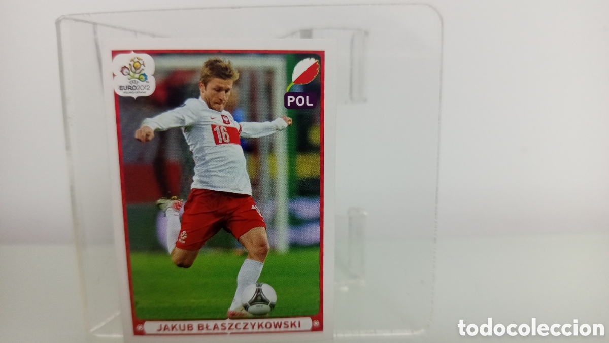 Cromos de F&uacute;tbol: ❇️ CROMO STICKER ⚽ BŁASZCZYKOWSKI POLONIA 75 EUROCOPA EURO 2012 POLONIA UCRANIA SIN PEGAR ❇️