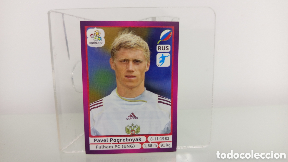 Cromos de F&uacute;tbol: ❇️ CROMO STICKER ⚽ POGREBNYAK RUSIA 132 EUROCOPA EURO 2012 POLONIA UCRANIA SIN PEGAR ❇️