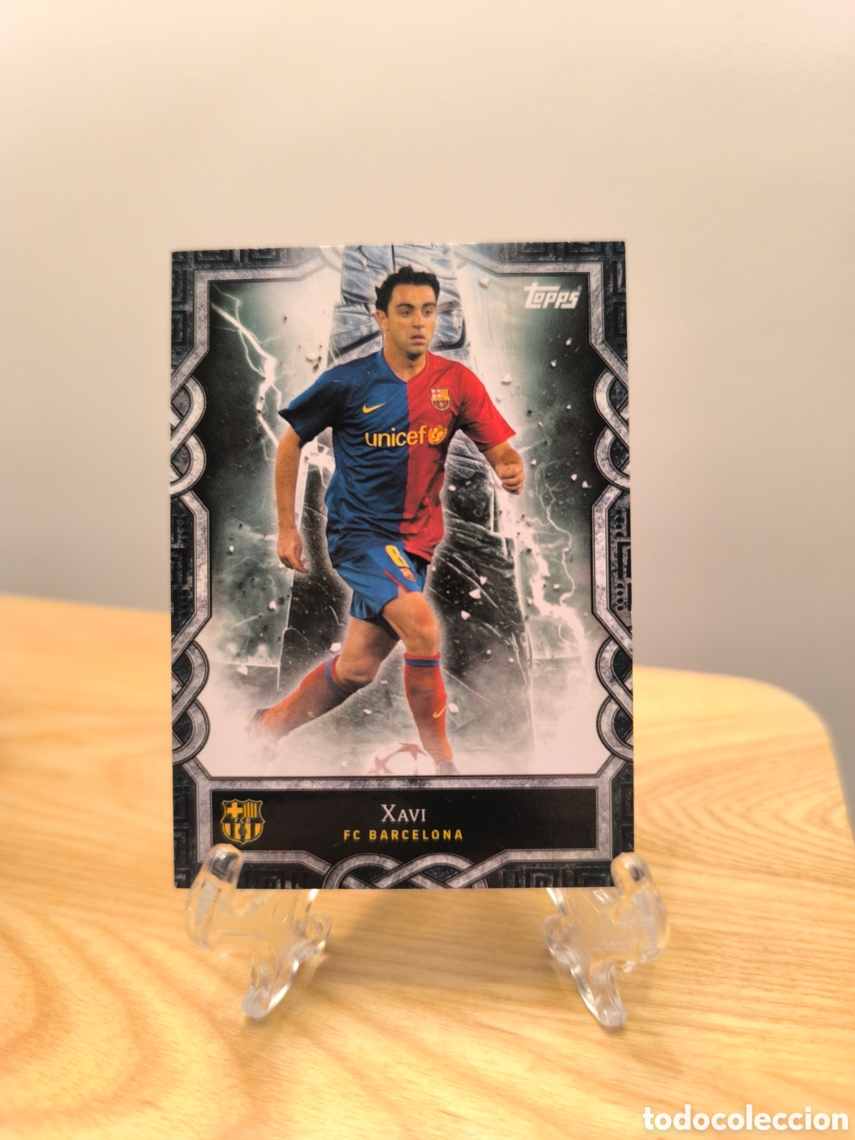 Cromos de Futebol: Xavi Hern&aacute;ndez Topps Barcelona