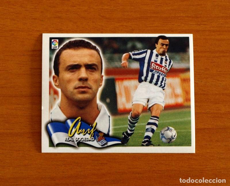 Fu&szlig;ball-Sticker: Real Sociedad - Arif - Ediciones Este Liga 2000-2001, 00-01 - Nunca pegado