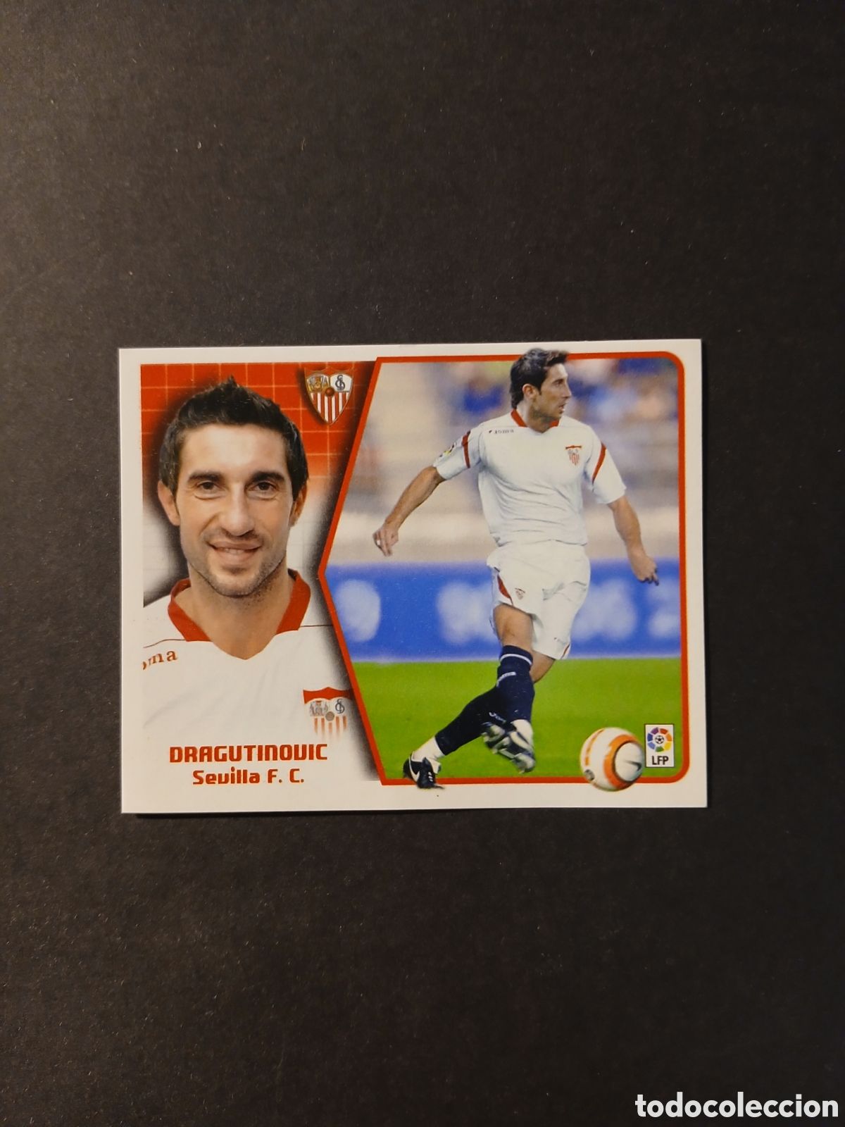 Figurine di Calcio: DRAGUTINOVIC SEVILLA COLOCA LIGA ESTE 2005/06 05 06 NUNCA PEGADO SIN PEGAR