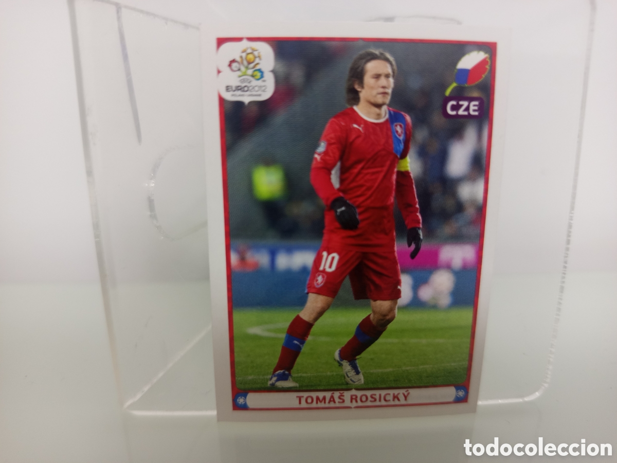 Cromos de F&uacute;tbol: ❇️ CROMO STICKER ⚽ ROSICKY REP&Uacute;BLICA CHECA 164 EUROCOPA EURO 2012 POLONIA UCRANIA SIN PEGAR ❇️