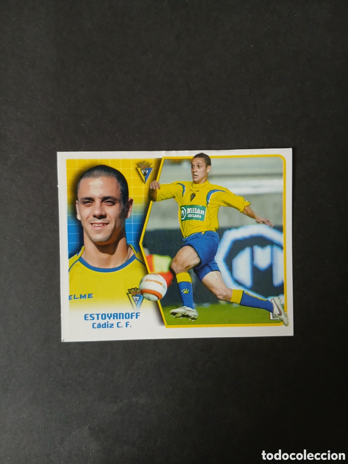Cartes &agrave; collectionner de Football: ESTOYANOFF CADIZ LIGA ESTE 2005/06 05 06 NUNCA PEGADO SIN PEGAR
