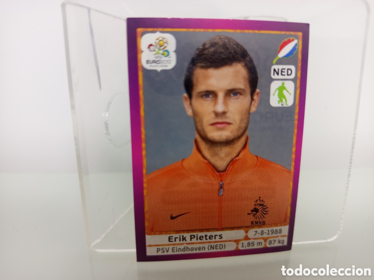 Cromos de F&uacute;tbol: ❇️ CROMO STICKER ⚽ PIETERS HOLANDA 176 EUROCOPA EURO 2012 POLONIA UCRANIA SIN PEGAR ❇️