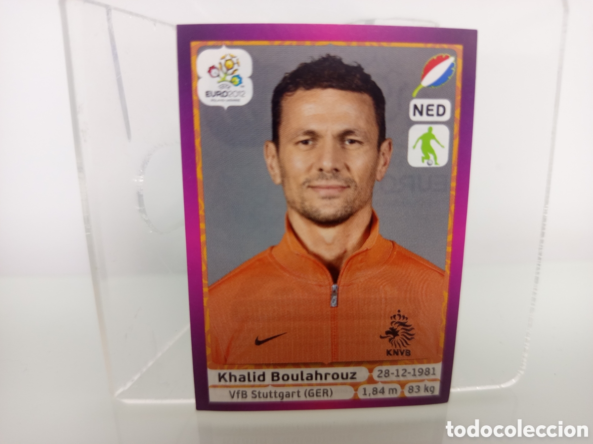 Cromos de F&uacute;tbol: ❇️ CROMO STICKER ⚽ BOULAHROUZ HOLANDA 177 EUROCOPA EURO 2012 POLONIA UCRANIA SIN PEGAR ❇️