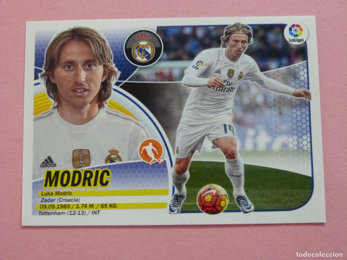 Cromos de F&uacute;tbol: CROMO FUTBOL MODRIC REAL MADRID C.F. SIN PEGAR N&ordm; 10 LIGA ESTE 2016-2017/16-17 PANINI