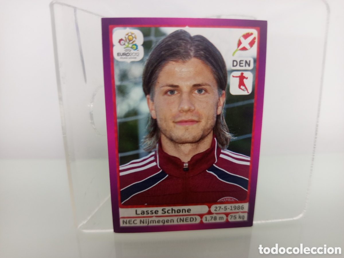 Cromos de F&uacute;tbol: ❇️ CROMO STICKER ⚽ SCHONE DINAMARCA EUROCOPA EURO 2012 POLONIA UCRANIA SIN PEGAR ❇️