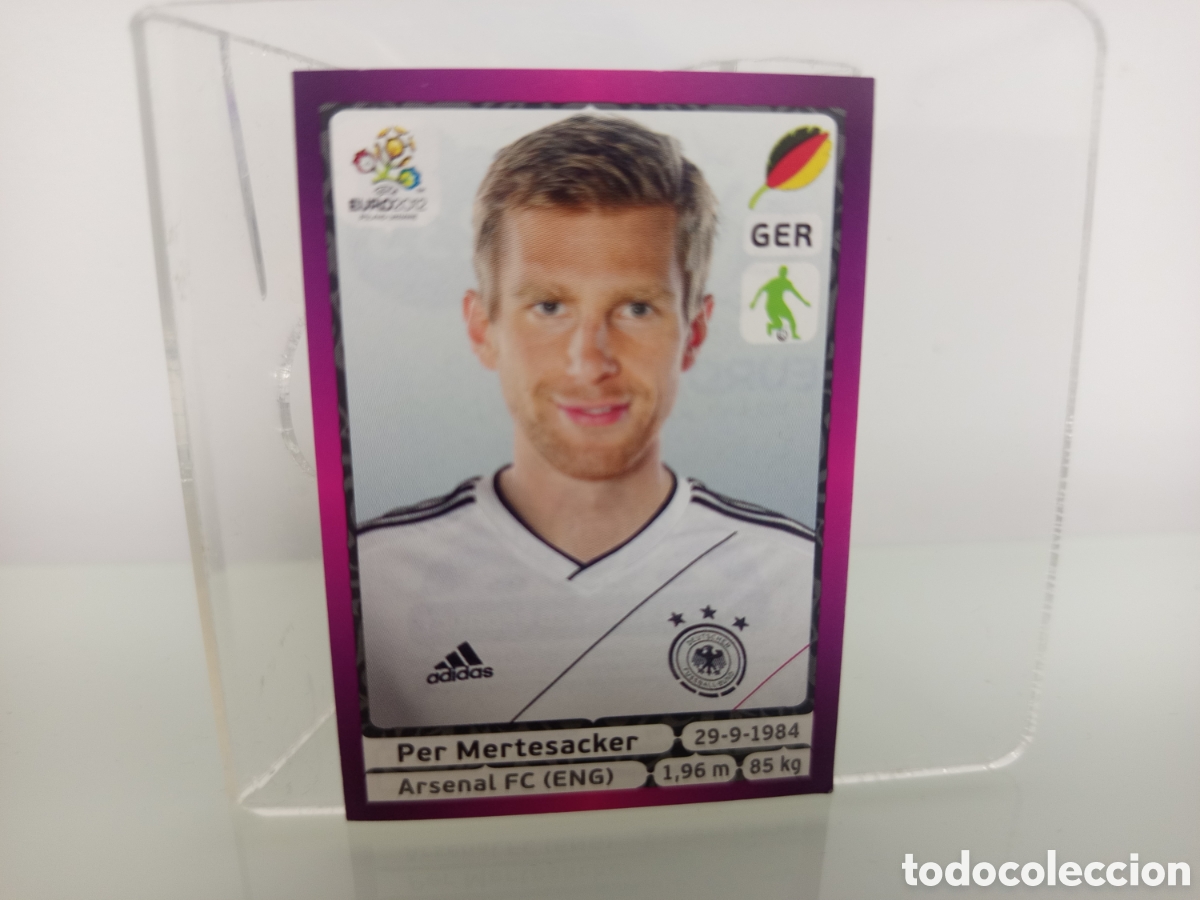 Cromos de F&uacute;tbol: ❇️ CROMO STICKER ⚽ MERTESACKER ALEMANIA EUROCOPA EURO 2012 POLONIA UCRANIA SIN PEGAR ❇️