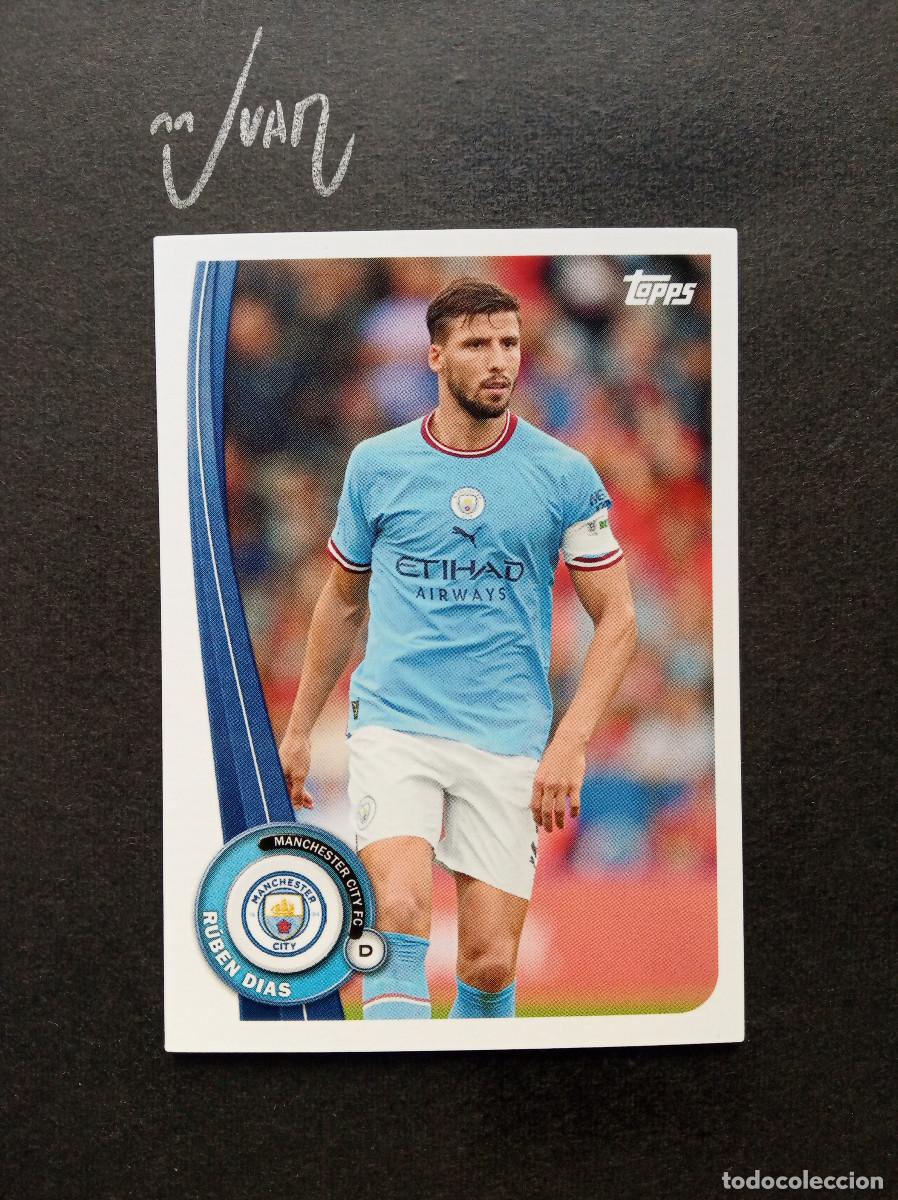 Fu&szlig;ball-Sticker: MC-3 R&Uacute;BEN DIAS MANCHESTER CITY PORTUGAL ⚽ TOPPS &reg; FAN SET 2022 2023 22 23