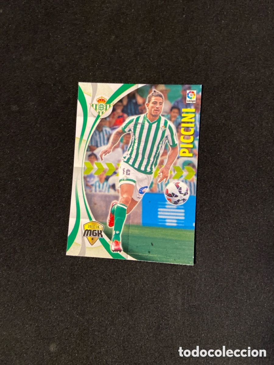 Fu&szlig;ball-Sticker: PICCINI 89 (BETIS) PANINI MEGACRACKS 2015-2016 15 16 CROMO CARTA M-2