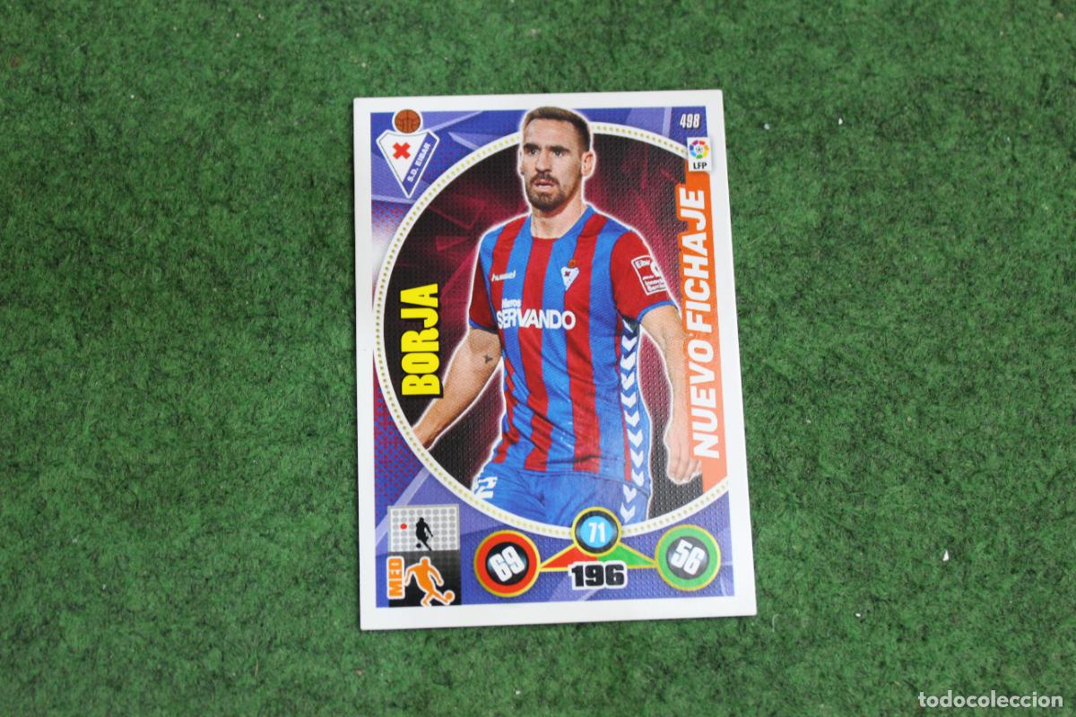 Cromos de Futebol: 498 BORJA NUEVO FICHAJE ADRENALYN XL 2014 2015 14 15 LALIGA SANTANDER
