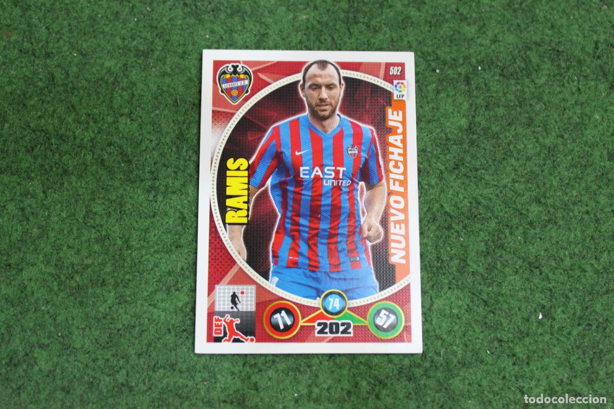Fu&szlig;ball-Sticker: 502 RAMIS NUEVO FICHAJE ADRENALYN XL 2014 2015 14 15 LALIGA SANTANDER