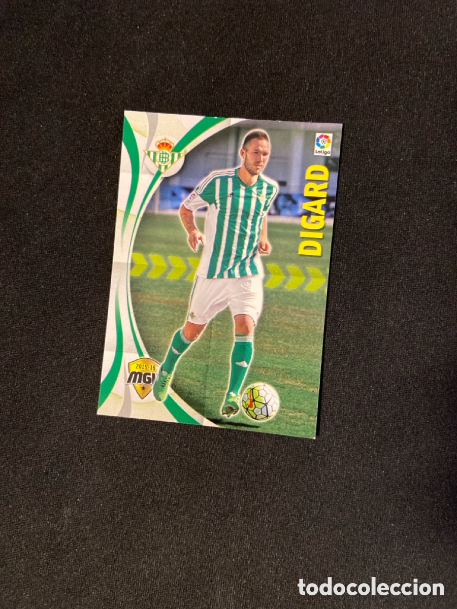 Figurine di Calcio: DIGARD 97 (BETIS) PANINI MEGACRACKS 2015-2016 15 16 CROMO CARTA M-2