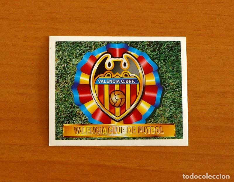 Cromos de F&uacute;tbol: Valencia - Escudo - Ediciones Este Liga 1994-1995, 94-95 - Nunca Pegado