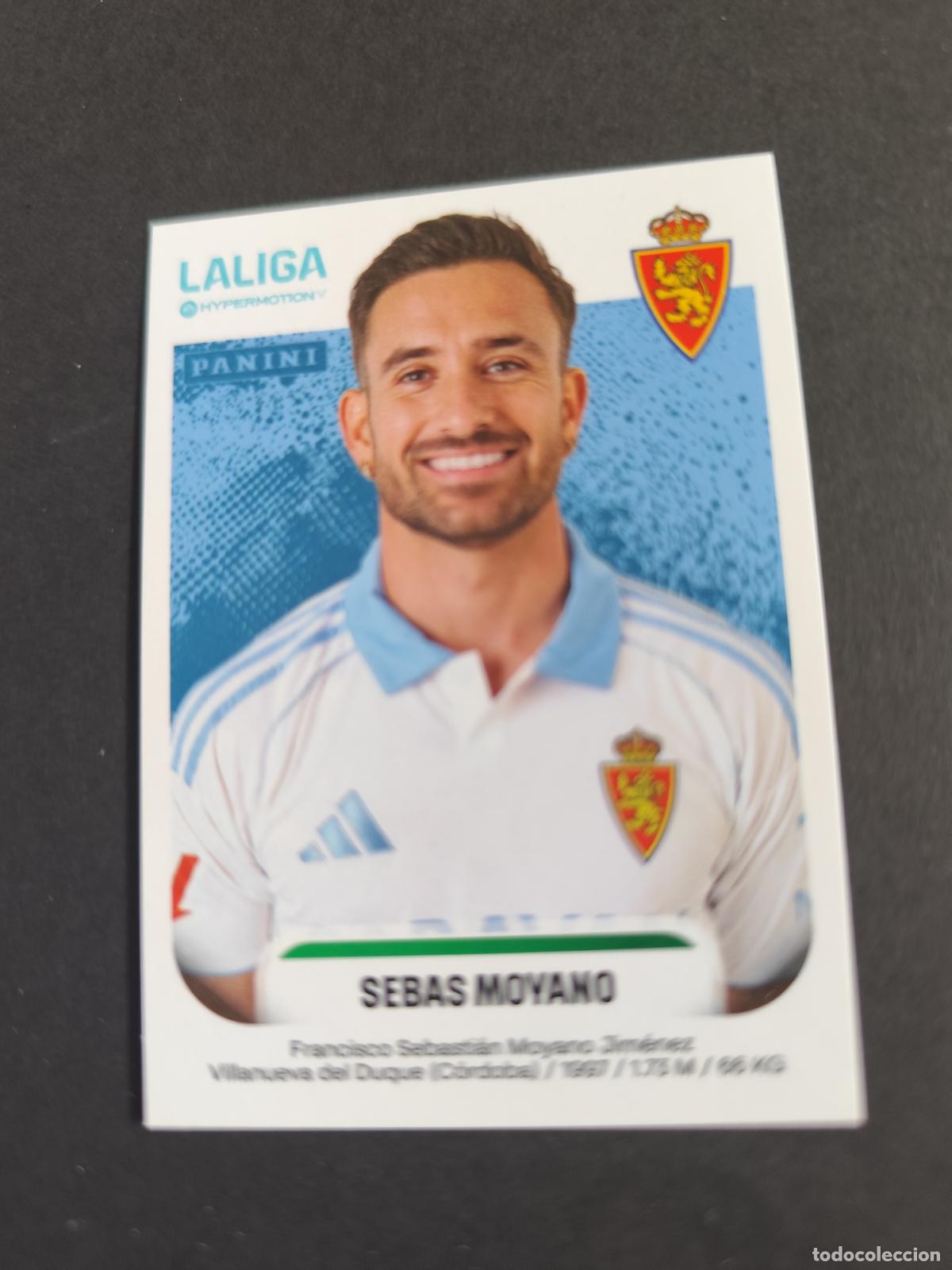 Figurine di Calcio: 416 SEBAS MOYANO ZARAGOZA SEGUNDA 2&ordf; DIVISI&Oacute;N LIGA HYPERMOTION 2025 2026 25 26 PEDIDO M&Iacute;NIMO 2&euro;