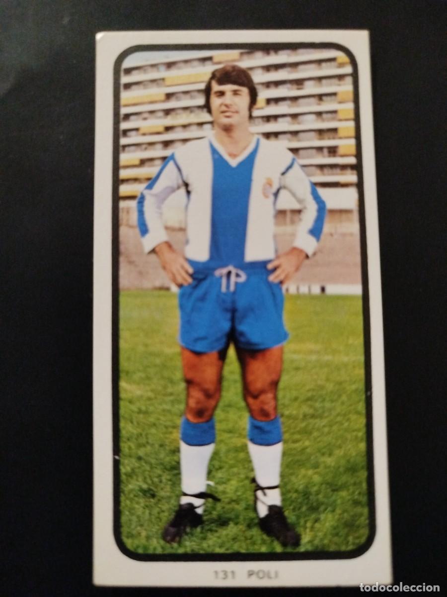 Cromos de F&uacute;tbol: Ruiz Romero 73/74.Espa&ntilde;ol.Poli (N&deg;131.NUNCA PEGADO).
