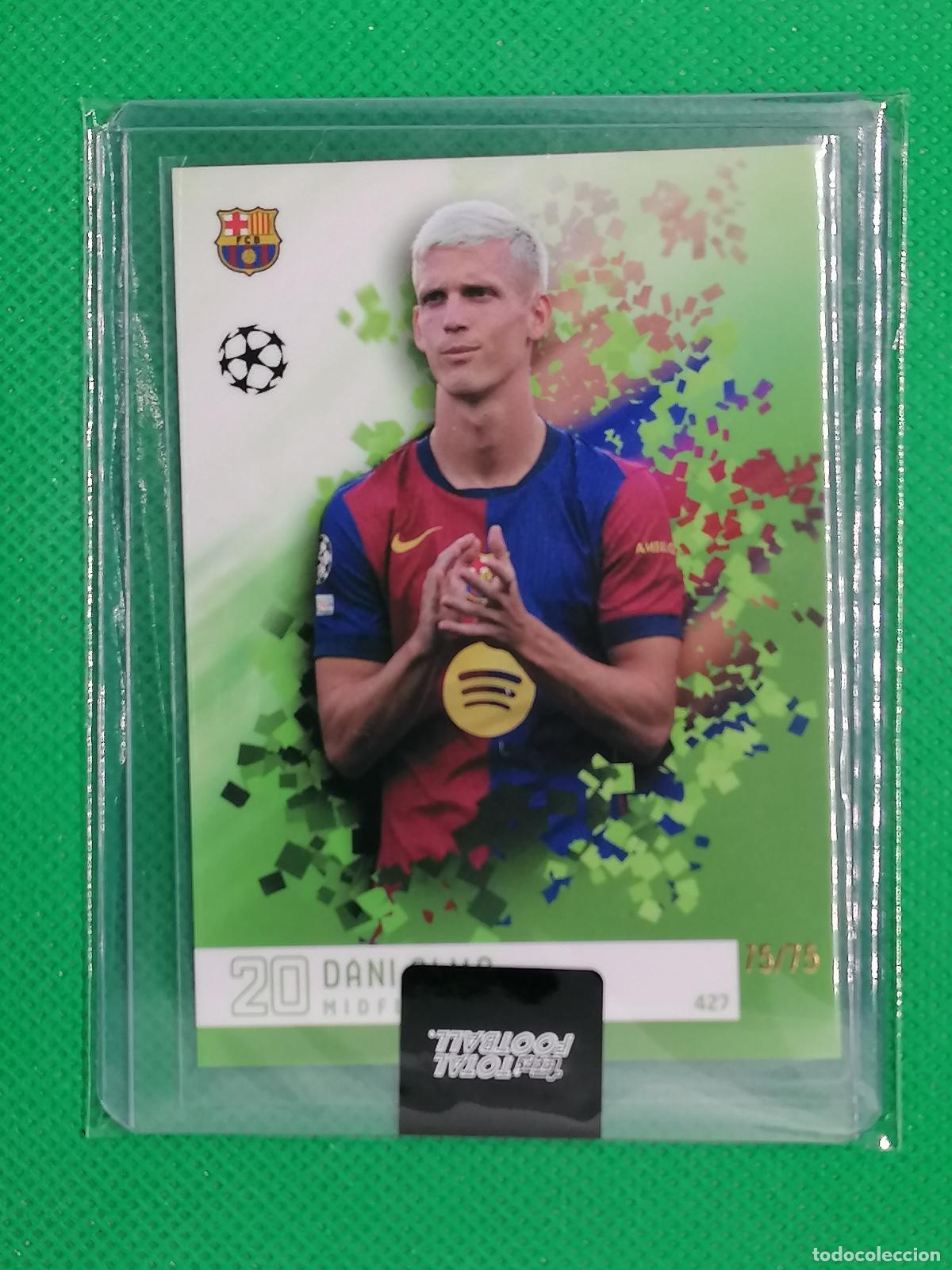 Cromos de f&uacute;tbol: 427 DANI OLMO BARCELONA /75 ⚽ TOPPS TOTAL FOOTBALL 24 2 2024 2025 ⚽
