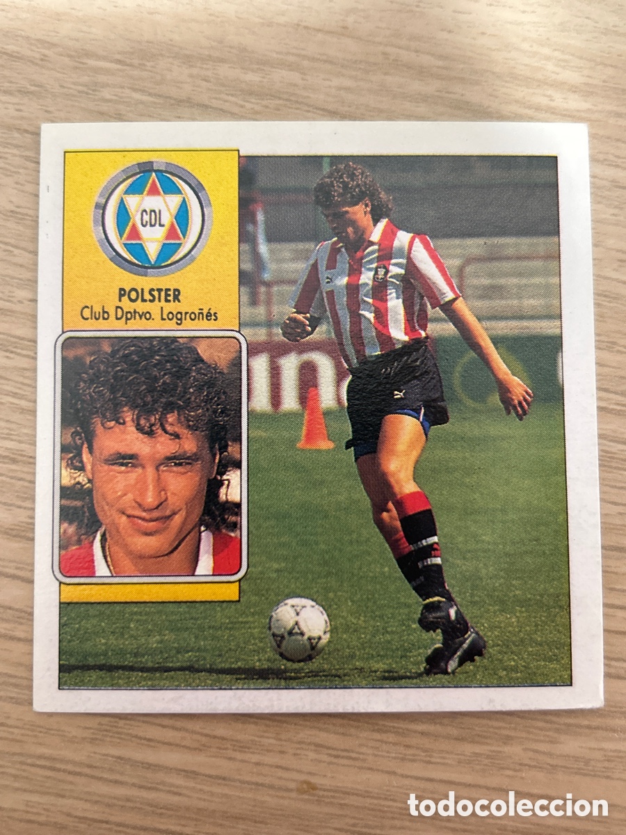Cartes &agrave; collectionner de Football: POLSTER LOGRO&Ntilde;ES BAJA LIGA ESTE 1992 1993 92 93 NUNCA PEGADO SIN PEGAR