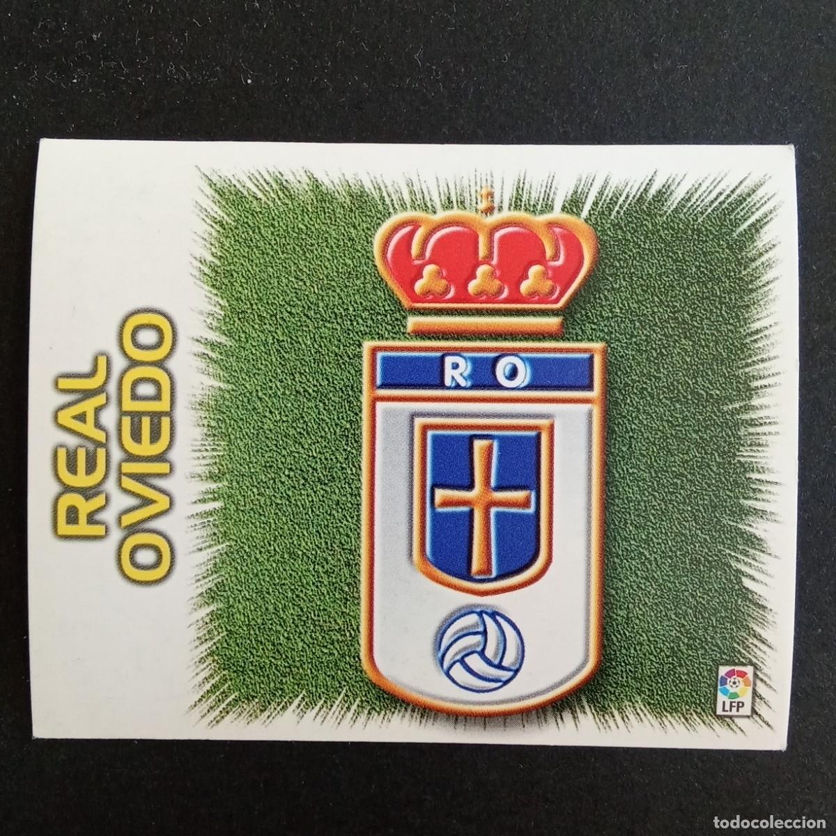 Cromos de f&uacute;tbol: CROMO LIGA 1999 2000 99 00 EDICIONES ESTE ESCUDO OVIEDO NUNCA PEGADO