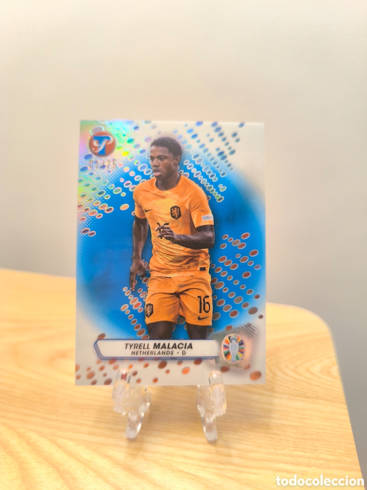 Cromos de Futebol: Tyrell Malacia numerada/75 Topps Pristine