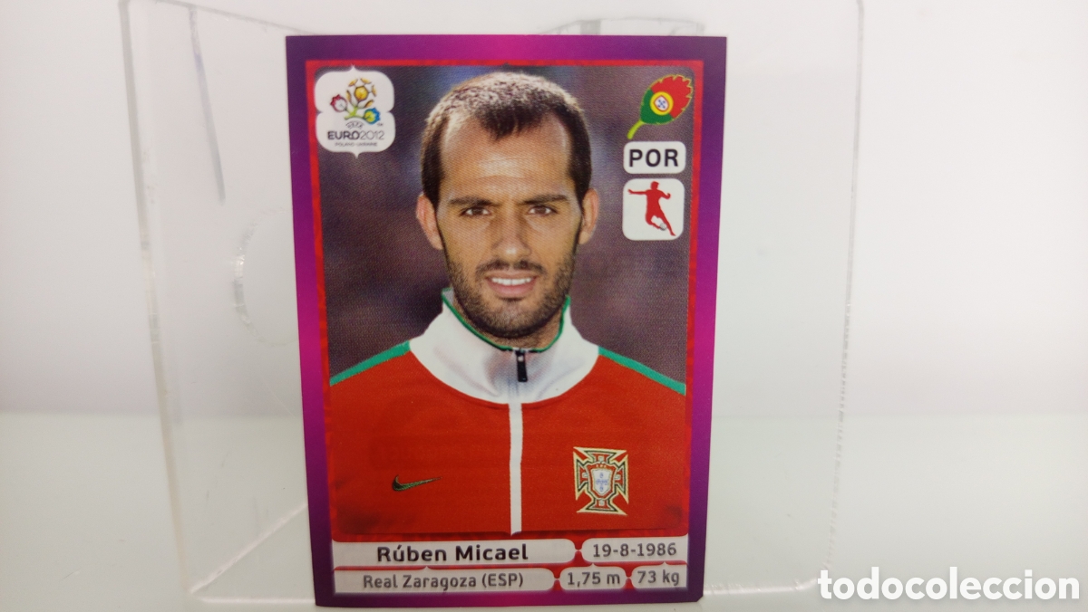 Cromos de F&uacute;tbol: ❇️ CROMO STICKER ⚽ RUB&Eacute;N MICAEL PORTUGAL EUROCOPA EURO 2012 POLONIA UCRANIA SIN PEGAR ❇️