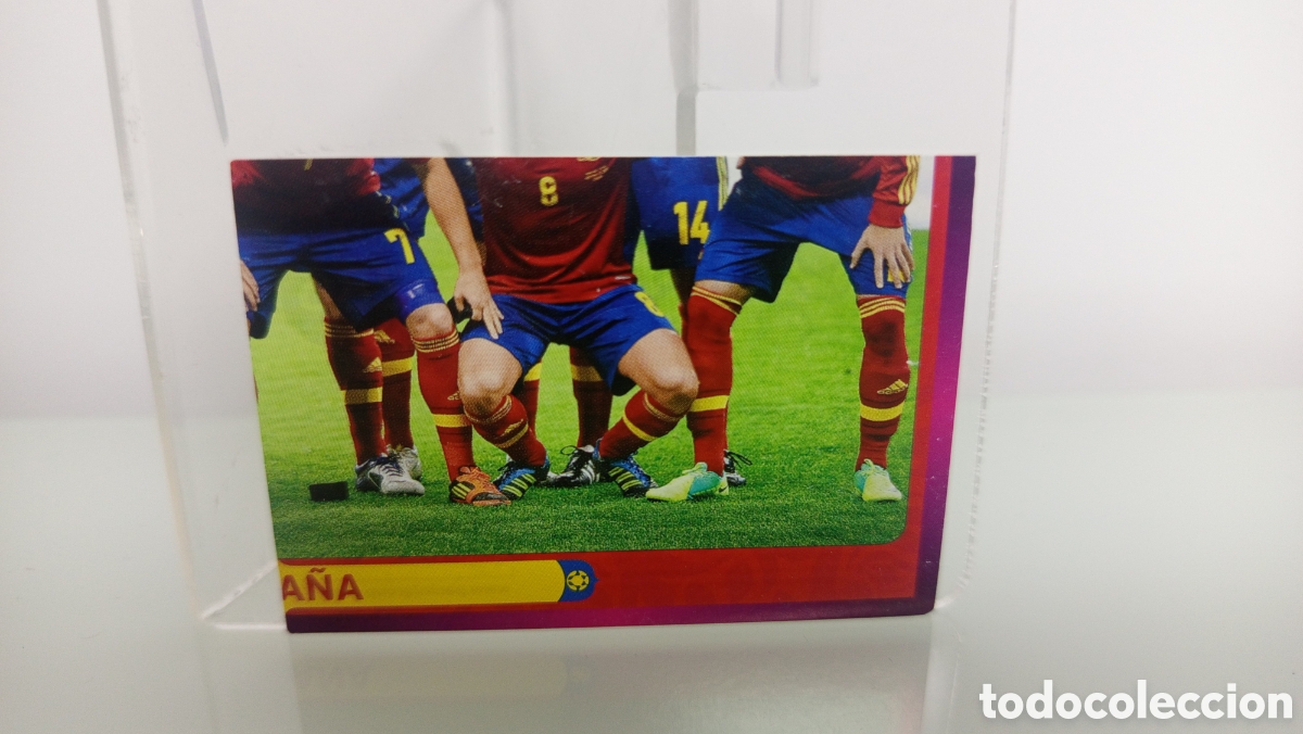 Cromos de F&uacute;tbol: ❇️ CROMO STICKER ⚽ EQUIPO PLANTILLA ESPA&Ntilde;A 286 EUROCOPA EURO 2012 POLONIA UCRANIA SIN PEGAR ❇️