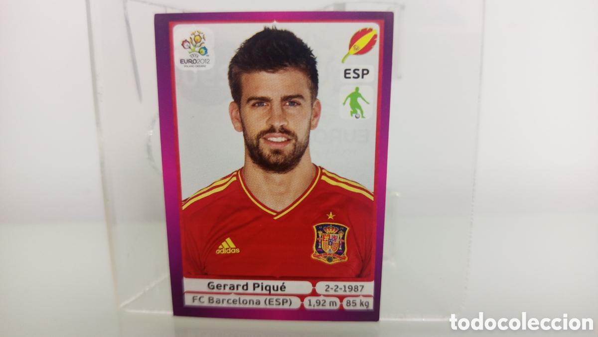 Cromos de F&uacute;tbol: ❇️ CROMO STICKER ⚽ PIQU&Eacute; ESPA&Ntilde;A 290 EUROCOPA EURO 2012 POLONIA UCRANIA SIN PEGAR ❇️