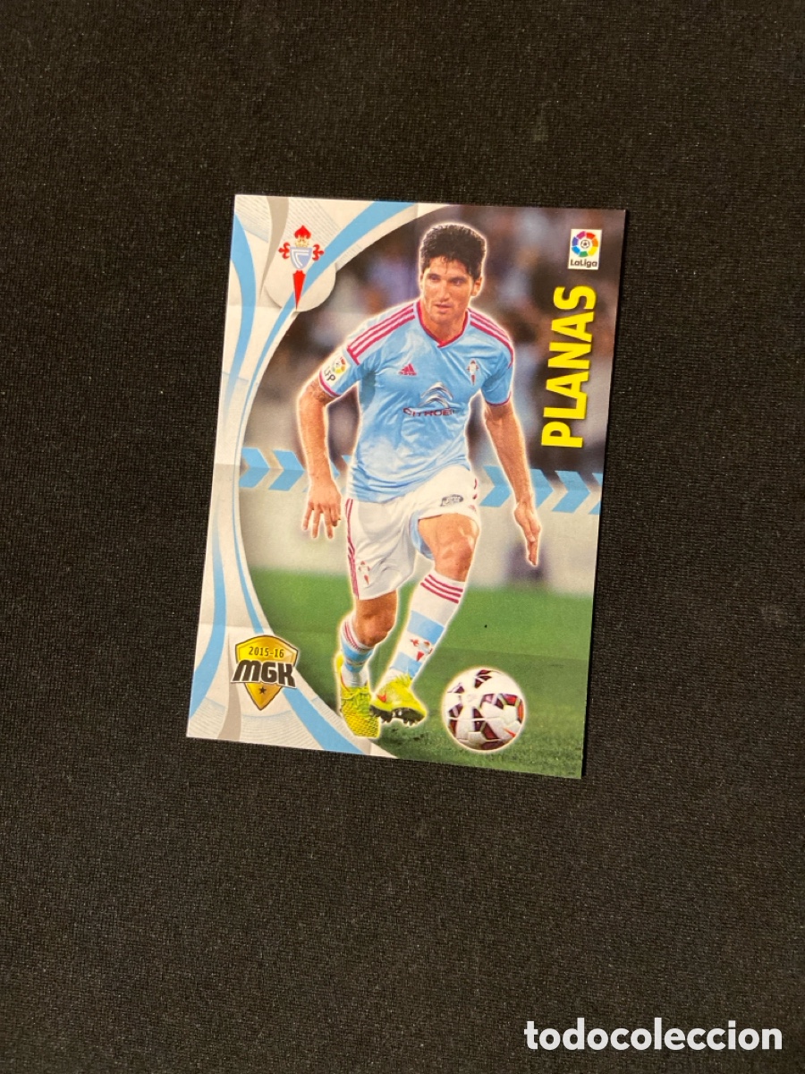 Fu&szlig;ball-Sticker: PLANAS 118 (CELTA) PANINI MEGACRACKS 2015-2016 15 16 CROMO CARTA M-2