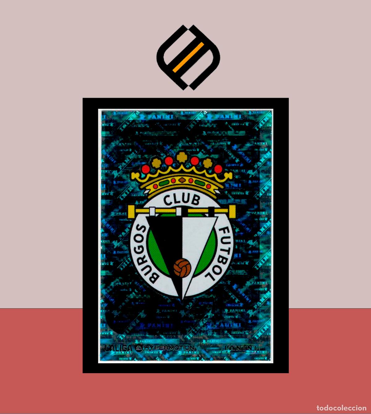Figurine di Calcio: LIGA ESTE 2025 2026 25 26 PANINI N&ordm; 59 ESCUDO ESPECIAL STICKER BURGOS SEGUNDA DIVISI&Oacute;N HYPERMOTION