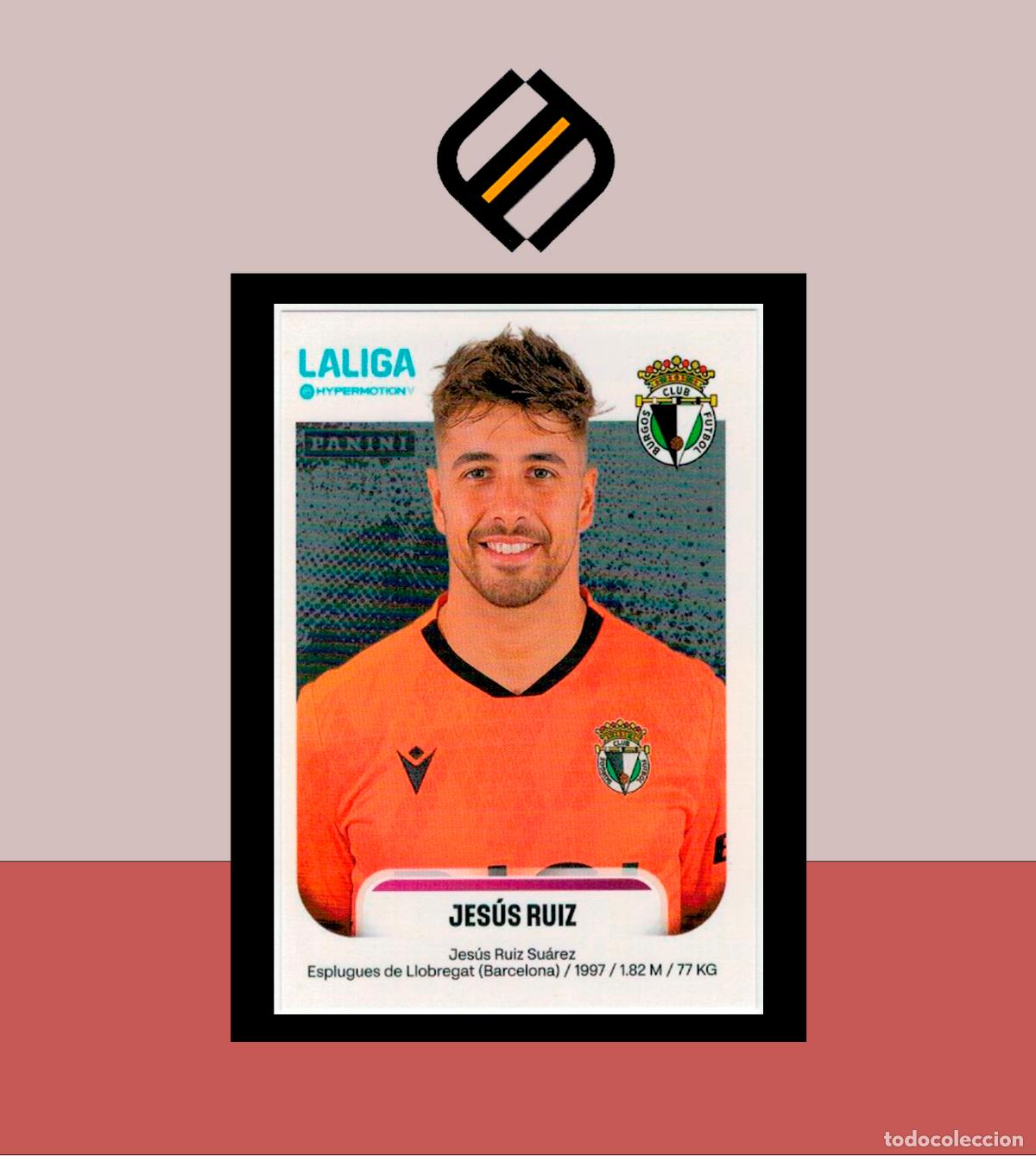 Figurine di Calcio: LIGA ESTE 2025 2026 25 26 PANINI N&ordm; 62 JES&Uacute;S RUIZ STICKER BURGOS SEGUNDA DIVISI&Oacute;N HYPERMOTION
