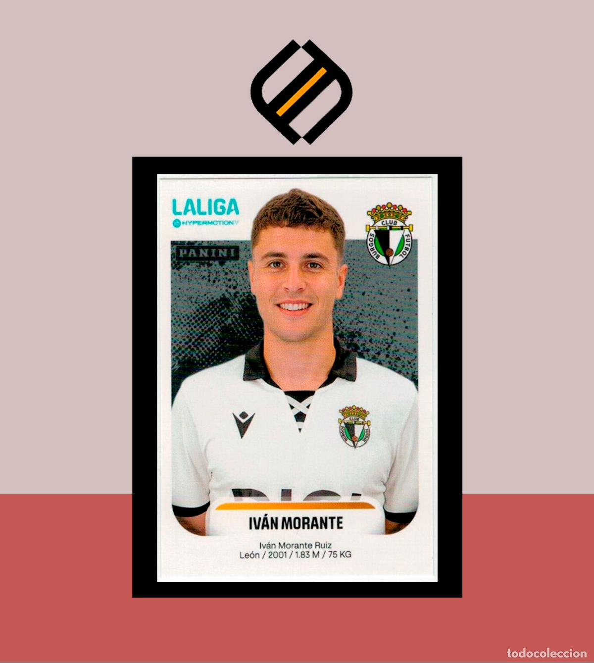 Figurine di Calcio: LIGA ESTE 2025 2026 25 26 PANINI N&ordm; 71 IV&Aacute;N MORANTE STICKER BURGOS SEGUNDA DIVISI&Oacute;N HYPERMOTION