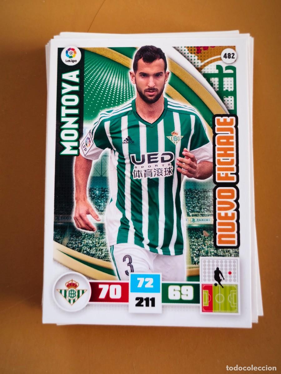 Figurine di Calcio: montoya, adrenalyn 2015 16 nuevo fichaje