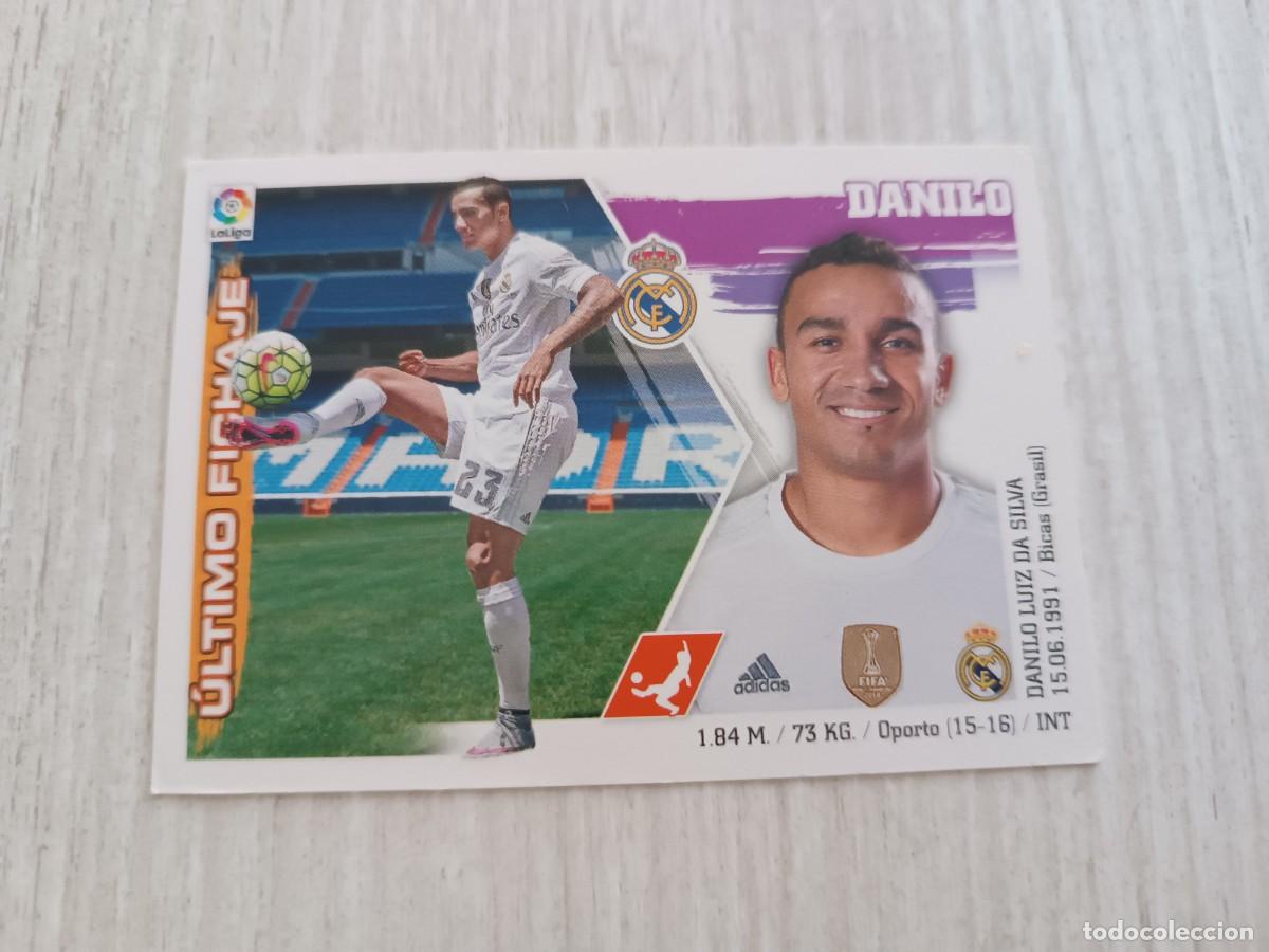 Cromos de F&uacute;tbol: DANILO ERROR FICHAJE 5 LIGA ESTE 2015 2016 15 16. NUNCA PEGADO.