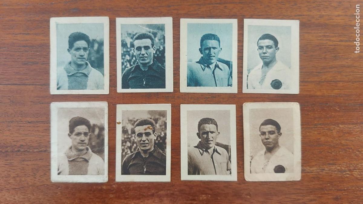 Cromos de Futebol: REAL MADRID - 16 CROMOS DIFERENTES - FOOT-BALL PAPEL FUMAR MI PAPEL 1928/29 buen estado