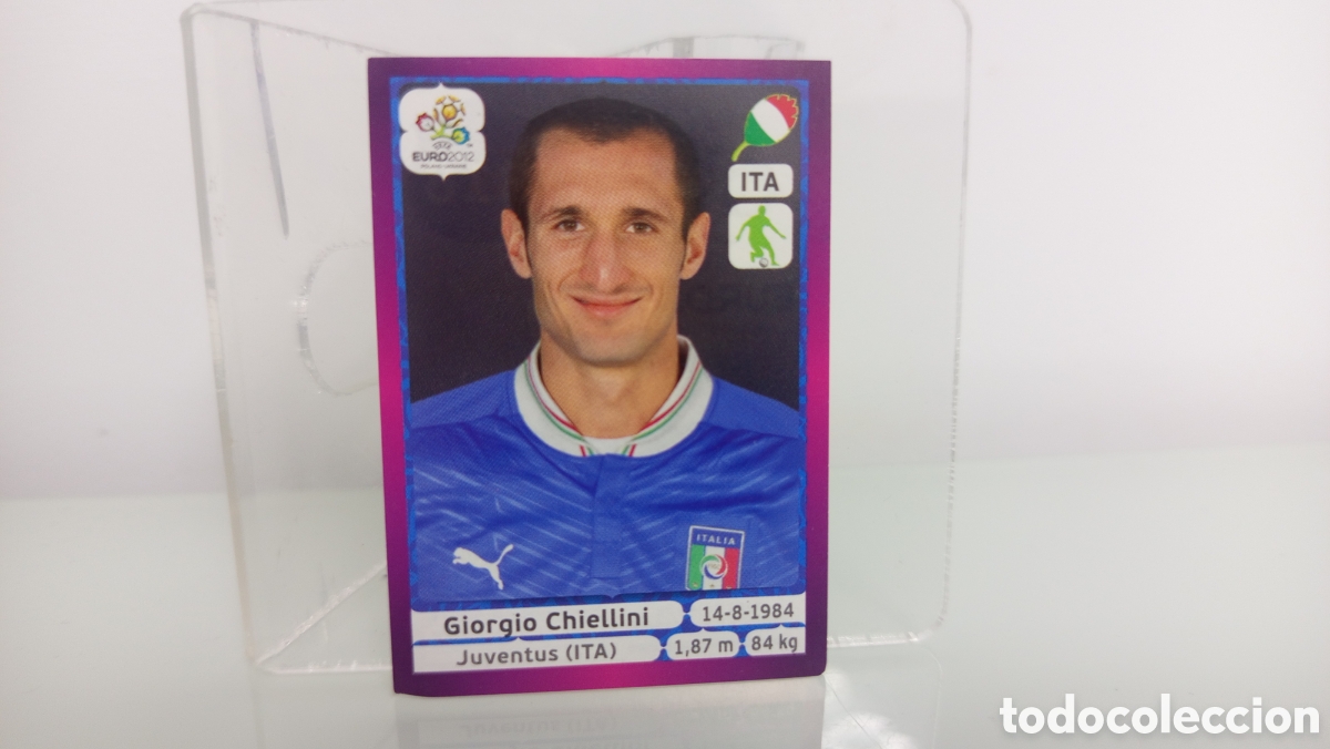 Cromos de F&uacute;tbol: ❇️ CROMO STICKER ⚽ CHIELLINI ITALIA 318 EUROCOPA EURO 2012 POLONIA UCRANIA SIN PEGAR ❇️