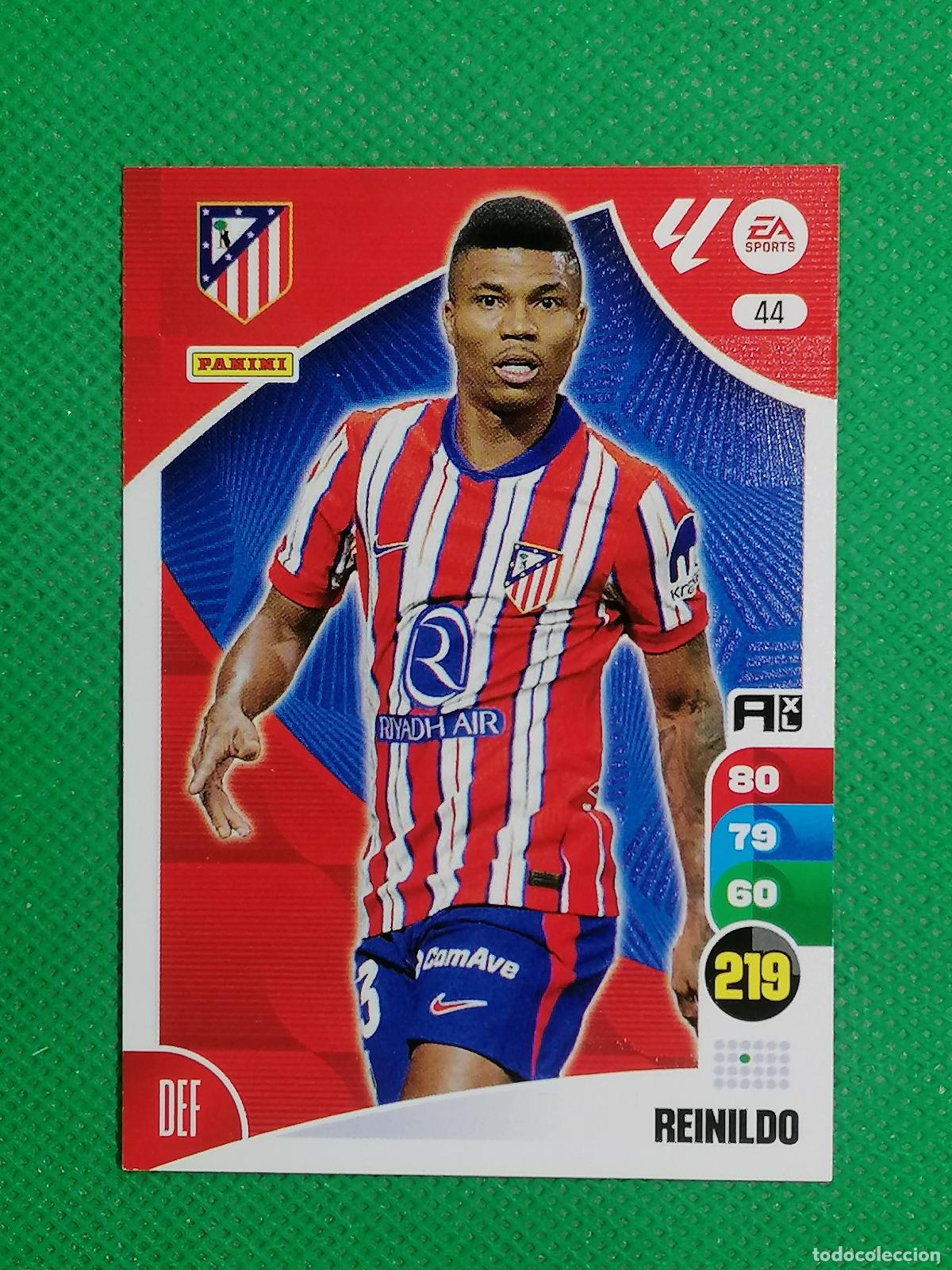 Cromos de f&uacute;tbol: 44 REINILDO ATLETICO DE MADRID ⚽ PANINI LIGA ADRENALYN XL 2024 2025 24 25 ⚽