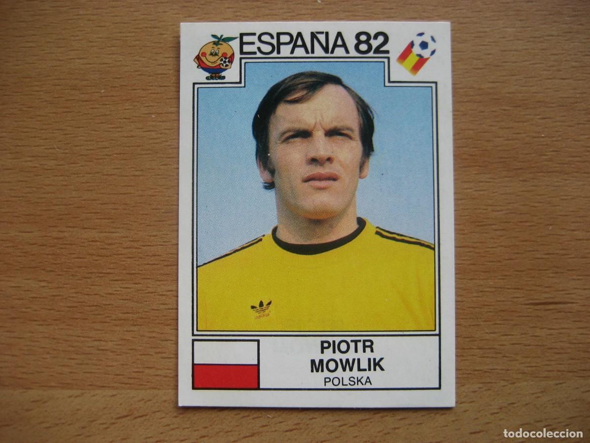 Figurine di Calcio: 1982 ESPA&Ntilde;A 82 WORLD CUP - N&ordm; 71 PIOTR MOWLIK - POLONIA - PANINI