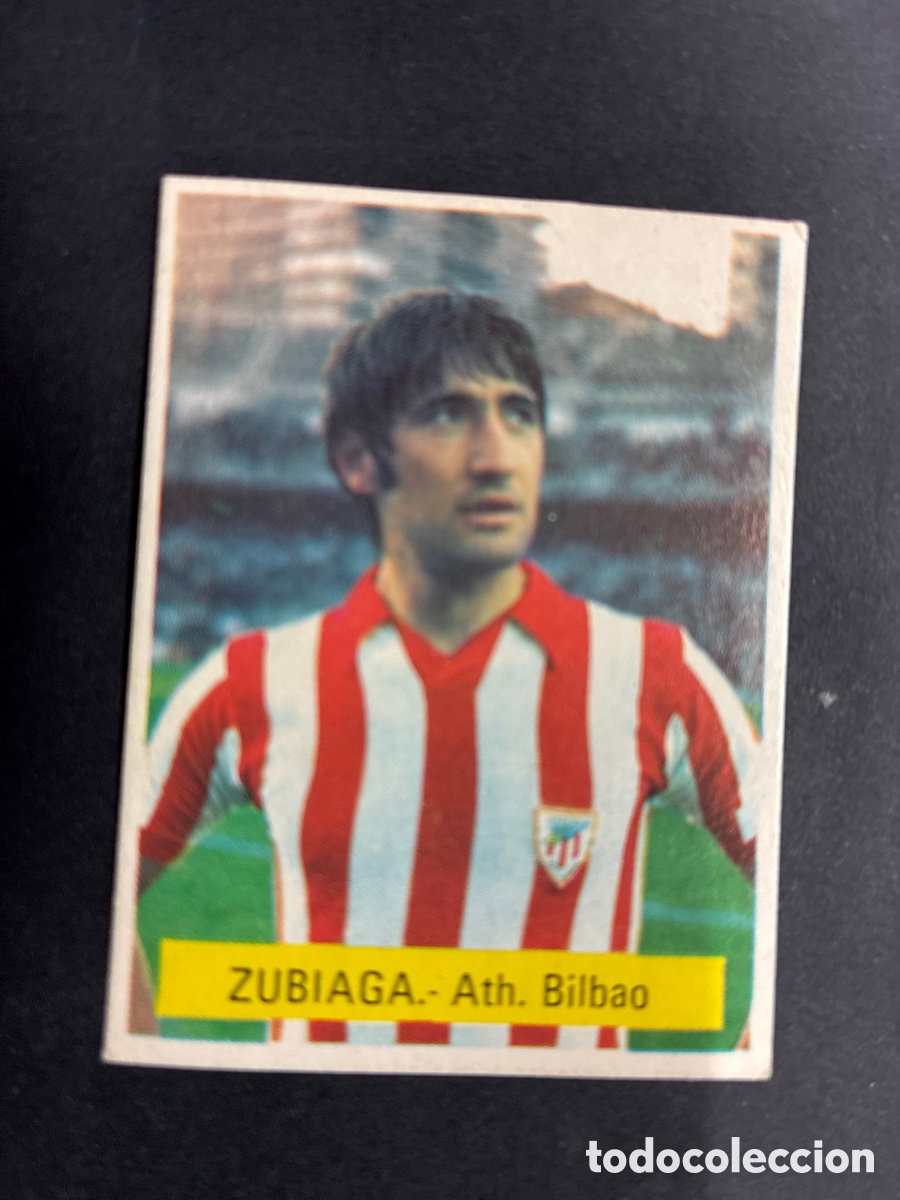 Cromos de f&uacute;tbol: CROMO FUTBOL SIN PEGAR ZUBIAGA ATH BILBAO LIGA 75-76 EDITORIAL FINI