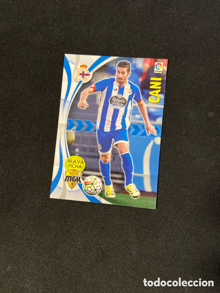 Figurine di Calcio: CANI 149 BIS (DEPORTIVO CORU&Ntilde;A) PANINI MEGACRACKS 2015-2016 15 16 CROMO CARTA M-2