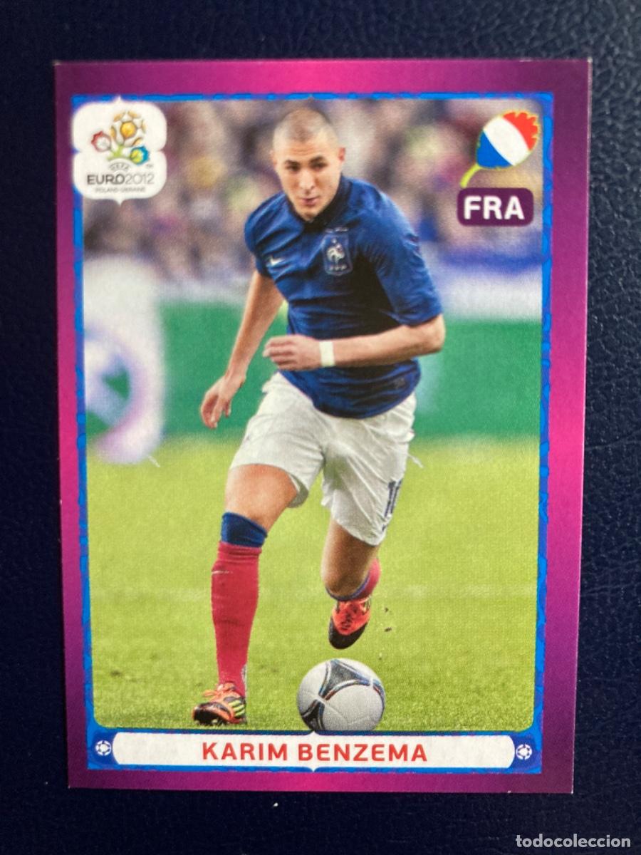 Cromos de F&uacute;tbol: 483 BENZEMA FRANCIA PANINI EUROCOPA POLONIA 2012 EURO 12 - SIN PEGAR