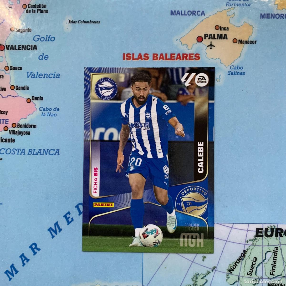 Cromos de f&uacute;tbol: Calebe n&uacute;mero 36 Bis del Alav&eacute;s Megacracks 25-26 2025-2026