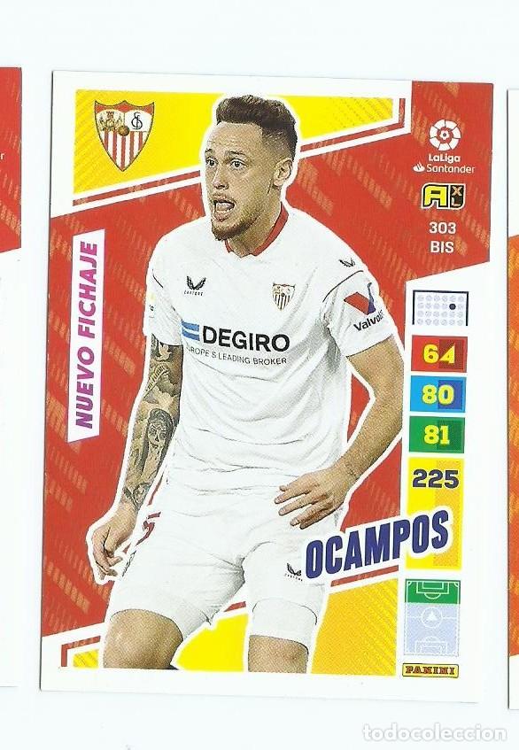 Figurine di Calcio: ADRENALYN 2022/2023 BIS 303 0CAMPOS SEVILLA , NUEVO PERFECTO