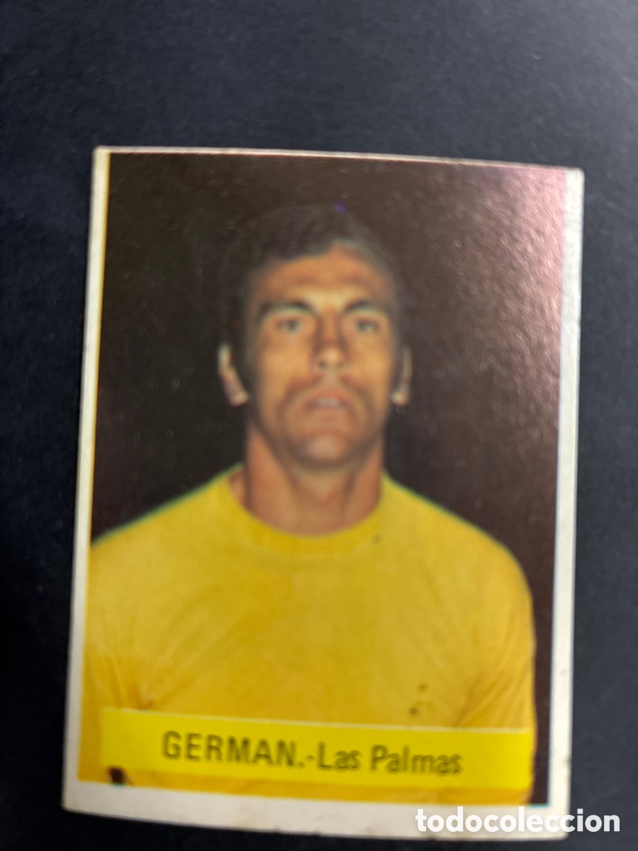 Cromos de f&uacute;tbol: CROMO FUTBOL SIN PEGAR GERMAN LAS PALMAS LIGA 75-76 EDITORIAL FINI
