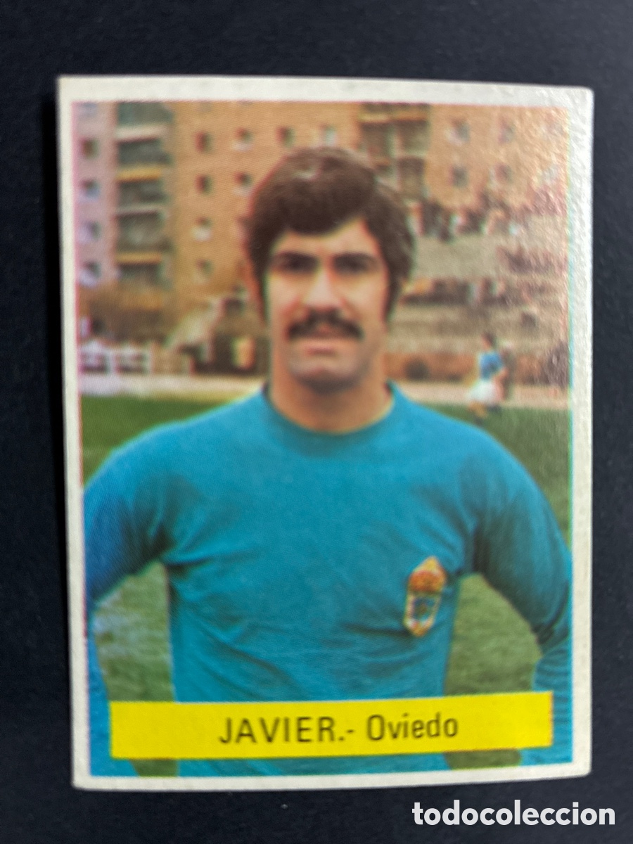 Fu&szlig;ball-Sticker: CROMO FUTBOL SIN PEGAR JAVIER OVIEDO LIGA 75-76 EDITORIAL FINI