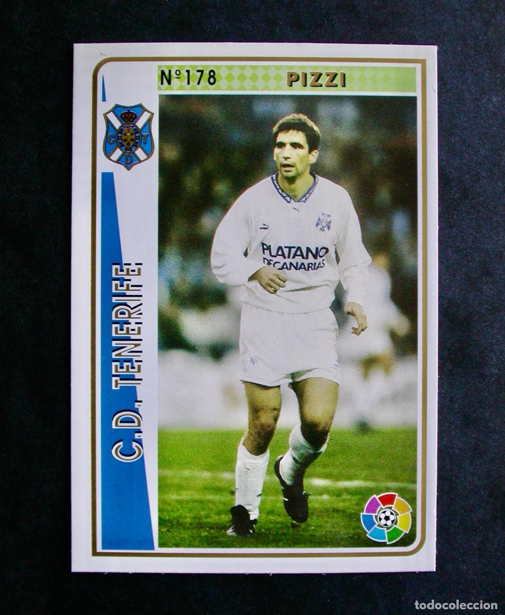 Fu&szlig;ball-Sticker: N&ordm; 178 PIZZI DEL TENERIFE DE LAS FICHAS DE LA LIGA DE MUNDICROMO 94-95