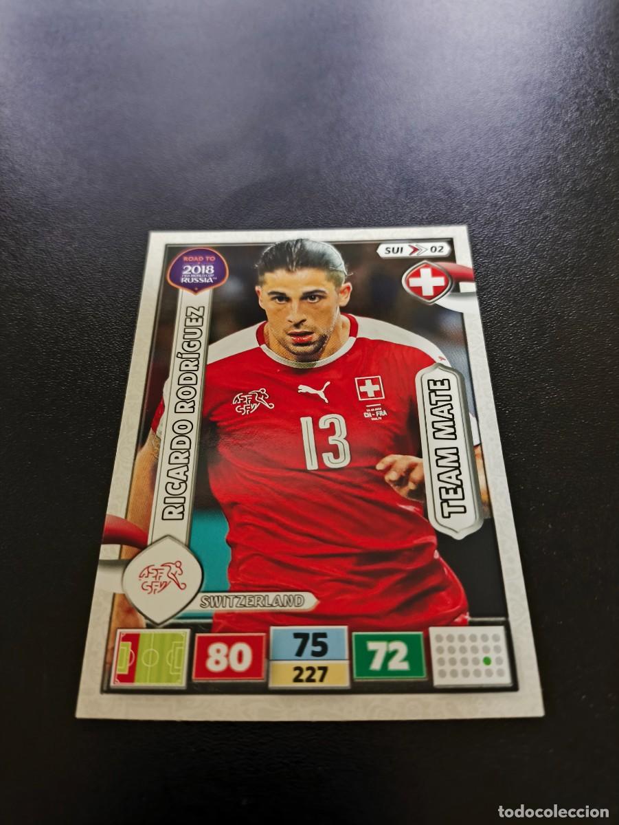 Fu&szlig;ball-Sticker: SUI 02 RICARDO RODRIGUEZ SUIZA PANINI ADRENALYN ROAD TO RUSSIA 2018 MUNDIAL RUSIA NO LIGA