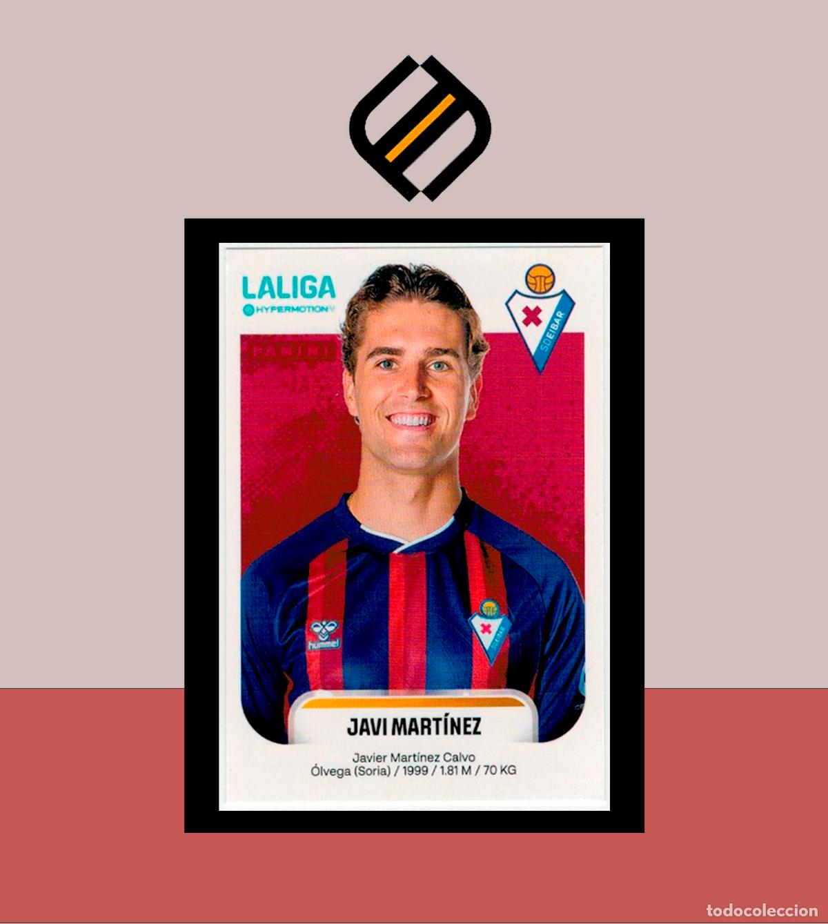 Fu&szlig;ball-Sticker: LIGA ESTE 2025 2026 25 26 PANINI N&ordm; 203 JAVI MART&Iacute;NEZ STICKER EIBAR SEGUNDA DIVISI&Oacute;N HYPERMOTION