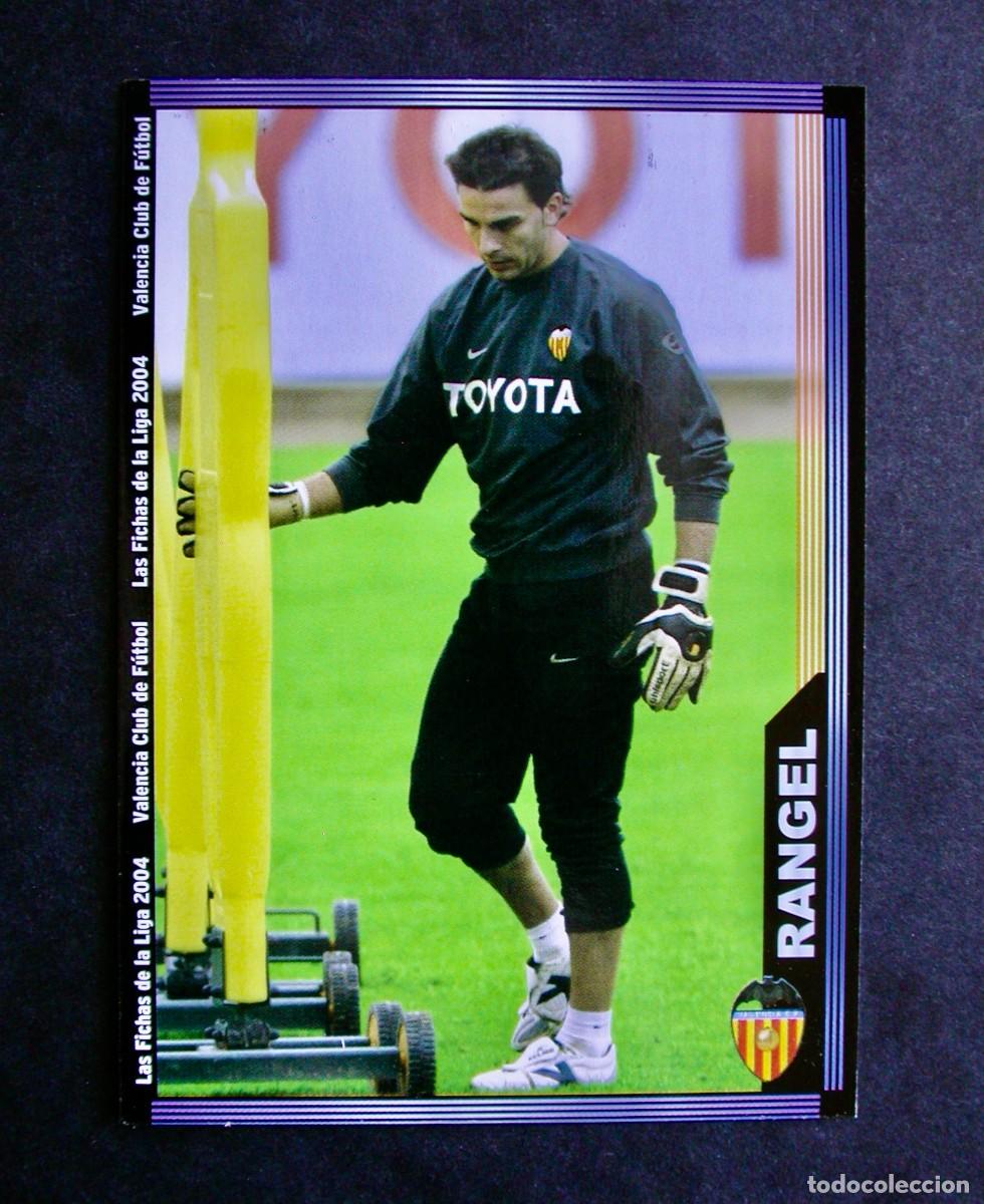 Cromos de F&uacute;tbol: N&ordm; 725 RANGEL DE LAS FICHAS DE LA LIGA 2003 2004 03 04 DE MUNDICROMO
