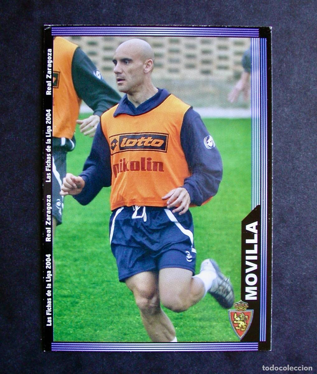 Cromos de F&uacute;tbol: N&ordm; 767 MOVILLA DE LAS FICHAS DE LA LIGA 2003 2004 03 04 DE MUNDICROMO
